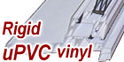 Pure Rigid uPVC Vinyl Extrusion 