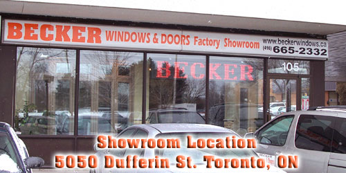 Toronto Windows and Doors, Showroom