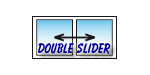 Double Slider Window