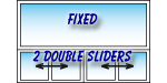 Double Slider, C-type window