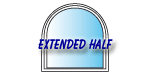 Extended Half Shape Window